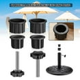thumbnail image 3 of Patio Umbrella Base Accessories 2pcs Hand Knob Screws Umbrella Stand Base Screw Umbrella Pole Cap, 3 of 5