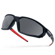 Jackson Safety Safety Glasses - HyperGuard F-Series - Smoke Lens - Black Full Frame - STA-CLEAR Anti-Fog