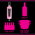 thumbnail image 5 of New Amsterdam Pink Whitney Lemonade Flavored Vodka, 1 Liter Glass Bottle, 5 of 7