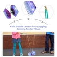 1 Set Kid's Diabolo Plaything Chinese Yoyo Juggling Toy for Fitness