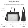 thumbnail image 6 of HangBag for Women 15.6 Inch Computer Tote Bag Waterproof Lightweight Leather Business Office Briefcase Large Capacity Handbag Shoulder Bag Professional Office Work Bag, 6 of 8