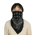 thumbnail image 4 of Lightweight Black 22"x22" 6-Pack Bandana Set, 4 of 7