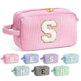thumbnail image 1 of Bolsa de cosméticos YOOLIFE Initial para mujer rosa S, 1 of 8