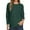 Army Green, variant on Oversized Women's Sweater – Casual Crewneck Long Sleeve Lightweight Knit Pullover Top with Chest Pocket, Loose Fit Cozy Fashion Layer