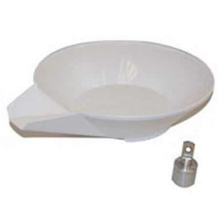 704-00 10 x 2.5 in. Polypropylene Maxi-Scoopwith Pouring Spout