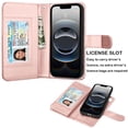 thumbnail image 6 of iPhone 16 E 2025 Case,for iPhone 16 E 6.1" Wallet Phone Case,Takfox PU Leather Magnetic Detachable Card Holders Shockproof Kickstand Protective [Flip Folio Cover] for iPhone 16 SE4 - Marble, 6 of 10
