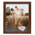 thumbnail image 5 of ArtToFrames 20x24 Inch Walnut Picture Frame, This Brown Wood Poster Frame is Great for Your Art or Photos, Comes with 060 Plexi Glass (4096), 5 of 8