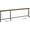 102.3"L x 5.9"W x 32.7"H, variant on 94.4'' Narrow Console Table with Outlet, Adjustable Height (24.3"-32.7"), Behind Couch Table Skinny, Long Sofa Table with Power Outlets, L-Shaped, for Living Room