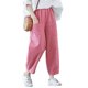 thumbnail image 2 of Guardurnaity Pantalones hasta la pantorrilla para mujer, pantalones de talla grande para mujer, bombachos de moda de nueve puntos para niña, Prendas para la parte inferior del cuerpo Rojo 5XL, 2 of 6