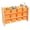 White, variant on Wood Designs 13809PP (Woogp) SEE-All Storage with (12) Purple Trays