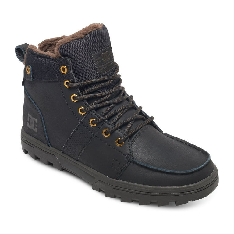 Dc men's woodland leather hotsell boots