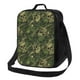 thumbnail image 1 of Disketp Green Camouflage Skull Bolsa Térmica Estampada para Almuerzo, Lonchera para Hombres y Mujeres Adultos, 1 of 7