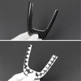 thumbnail image 5 of Real Hard Carbon Fiber Sticker for Fiat 500 Abarth 595 2012 2013 2014 2015 Steering Wheel Trim Acces, 5 of 5