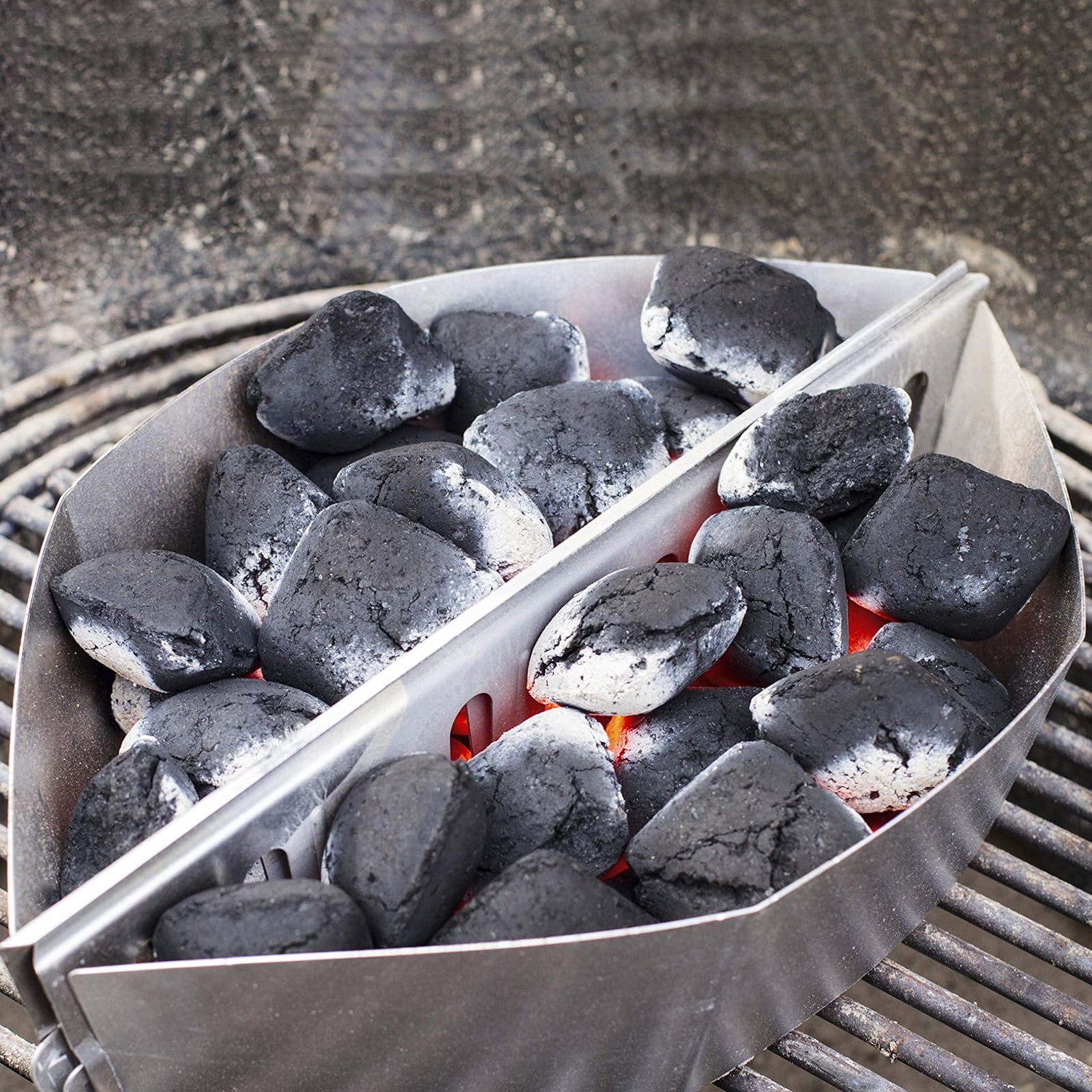 Briquette holder clearance