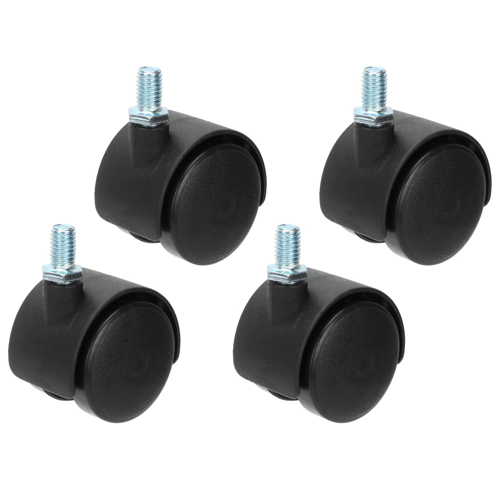 Loewten Caster,Furniture Caster,4Pcs PU Casters With Brake 1