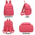 thumbnail image 4 of Nylon Shoulder Bag Fashion Famous Women Designer Backpacks Practical Large Capacity Solid Color Schoolbag Anti Theft Anti Splash, 4 of 7