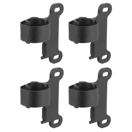 Houderco Bike Pump Holder Black Mini Clip for Road Bike Supplies PP Material