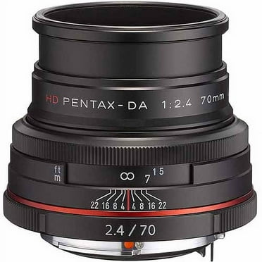 Pentax SMCP-DA 70mm f/2.4 ED Limited Edition Lens for DSLR Cameras, Black