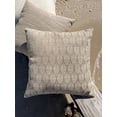 thumbnail image 6 of Summer Flora Mocha Indoor Outdoor Pillow 20x20, 6 of 12