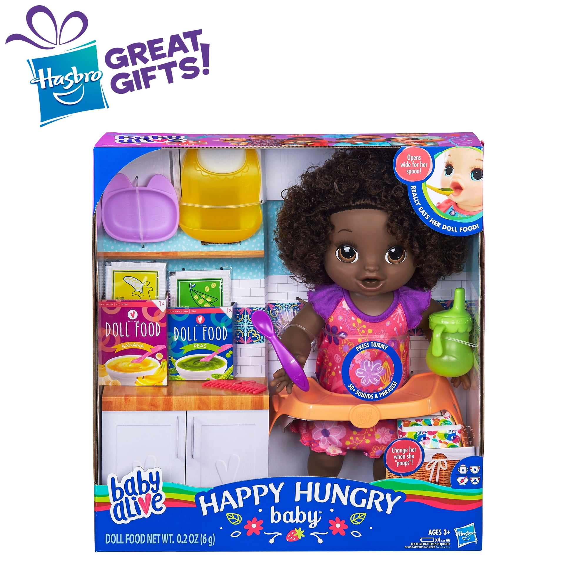 do baby alive dolls need batteries