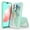 Green Marble, variant on Samsung Galaxy A02S Case, Rosebono Hybrid Gradient Transparent Soft TPU Clear Skin Cover 360 Protection Case For Samsung Galaxy A02S (Purple)