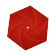 thumbnail image 2 of Juguete antiestrés hexagonal, juguete antiestrés para practicar la muñeca, juguete sensorial interactivo, juguete de viaje para adolescentes, niñas, rojo, 2 of 8