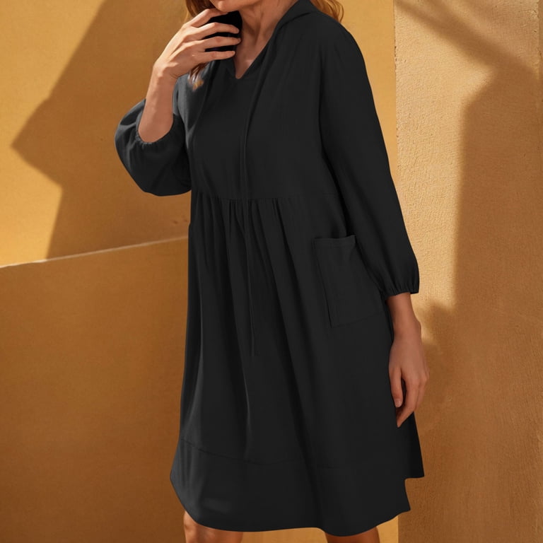 Stylish SMihono Linen Dresses for Women 2025 Casual Summer Cotton Linen Dress Tunic Flowy Mini Sundress 3/4 Sleeve Beach Outfits Black XXL - Walmart.com Stylish SMihono Linen Dresses for Women 2025 Casual Summer Cotton Linen Dress Tunic Flowy Mini Sundress 3/4 Sleeve Beach Outfits Black XXL - Walmart.com