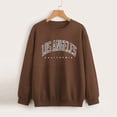 thumbnail image 2 of Vedolay Sweatshirt for Women 2023 Plus Size Tie Dye Sweatshirt Brown,M, 2 of 5
