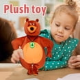thumbnail image 4 of Cartoon Plush Toy 11-inch Soft Stuffed Animal - Cuddly Stuffed Doll Plushie Toy Collectible Gift for Adults, 4 of 6