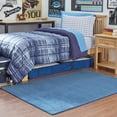 thumbnail image 4 of OCM All-Purpose 7' x 12' Foldable Carpet in Light Blue, Dorm Rooms, Bedrooms & Bathrooms, No-Skid Backing, Nylon Pile, 4 of 7