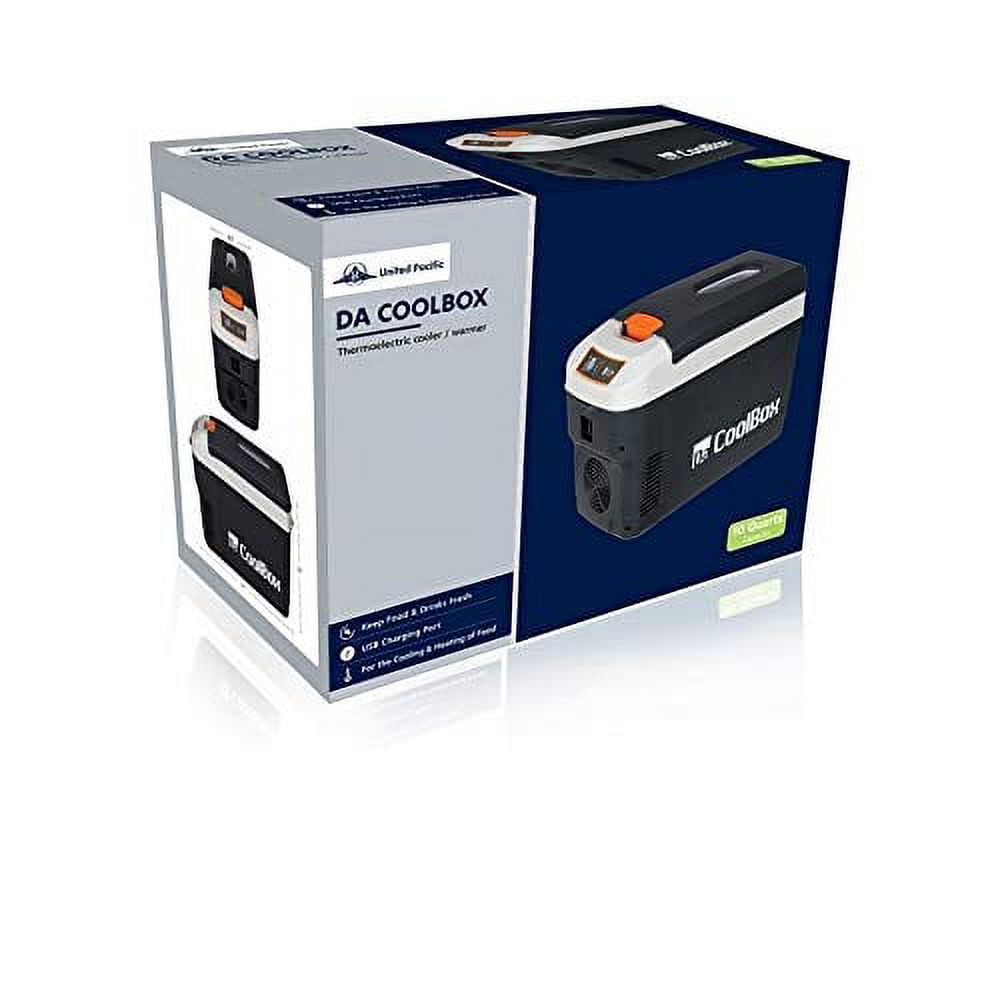 United Pacific 99122 Portable 23Qt Thermoelectric Top Loader Cooler, Electric Plug-in Cooler & Warmer for Food & Drinks - 1 Unit