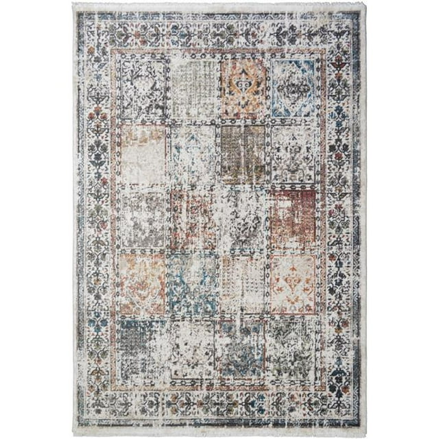 Mayberry Rug OX9396 8X10 7 ft. 8 in. x 9 ft. 8 in. Oxford Cresswell Area Rug, Multi Color