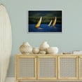 thumbnail image 3 of Stupell Industries Floating Sailboat Trio Transportation Photography Gray Framed Art Print Wall Art, 30 x 20, 3 of 10