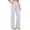 ZZGray -CH12, variant on Dwellite Womens Linen Pants Petite 2026 Summer Lightweight High Waist Straight Leg Solid Beach Lounge Trousers Black M