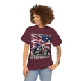 thumbnail image 3 of 'TRUMP RIDES FOR US. WE RIDE WITH HIM!-TSHIRT, 3 of 4