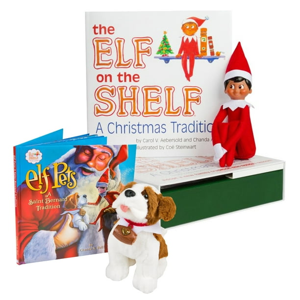 The Elf on the Shelf A Christmas Tradition Brown Eyed North Pole Elf ...