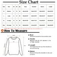 thumbnail image 3 of RYDCOT Women's Soft Comfy Pajama Tops Crew Neck Long Sleeve Sleep Tee Shirt Solid Color Ladies Lounge Tops Casual Basic Tops Fall Tees on Clearance, 3 of 5