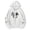 A1#White325, variant on Full Zip Hoodies for Women Spider Web Heart Print Drawstring Hooded Sweatshirt Fall Edgy Jacket With Pockets
