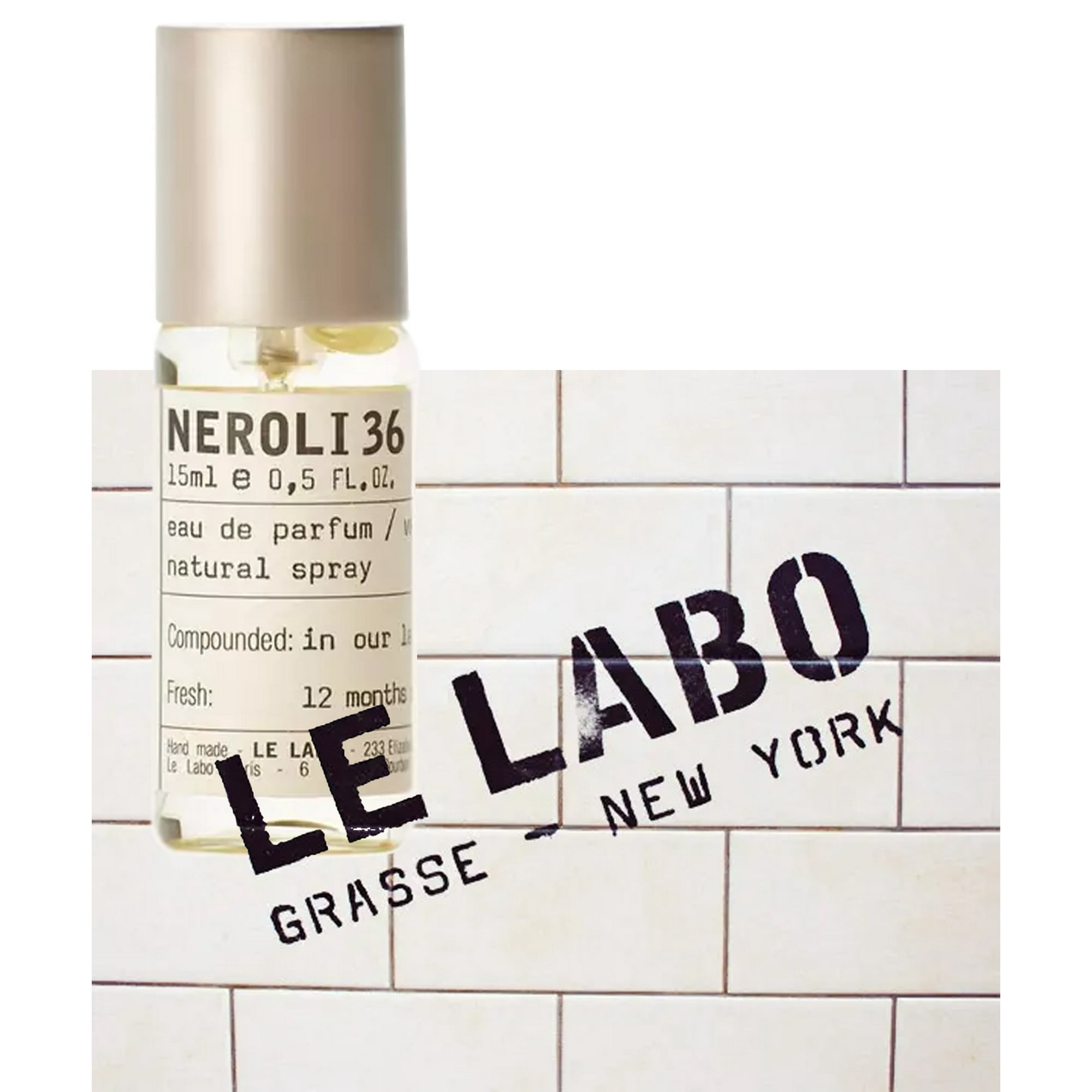 LE LABO Neroli 36 EDP 0.5oz (15ml) Enjoy Heady Rose, Orange