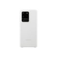 thumbnail image 3 of Samsung Silicone Cover EF-PG988 - Back cover for cell phone - silicone - white - for Galaxy S20 Ultra, S20 Ultra 5G, 3 of 3