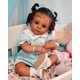 thumbnail image 1 of Muñeca Reborn Angelbaby, niña afroamericana de 24 pulgadas, 1 of 6