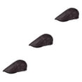 thumbnail image 1 of Guardoinrt Peaked Cap Chic And Stylish Warm And Soft Available In Various Colors Flat Cap coffee 3Set, 1 of 6