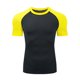 thumbnail image 3 of Ceisia Men's Compression Raglan Sleeve T-Shirt High Elastic Quick Dry Athletic Crew Neck Top Gift, 3 of 5