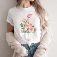 thumbnail image 1 of Weiqiqre Womens Shirts Happy Easter T Shirt Easter Bunny Shirt Cute Rabbit Graphic Tee Gift Spring Tees Tops, 1 of 4