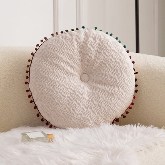 Infidev Coussin Multicolore Style Scandinave en Velours Adapté pour Salon Canapé Chambre Bureau Liquidation