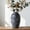 Gray+white-5.9 in X 10.6 in, variant on Rustic Distred Large Ceramic Vase 8.6 inch Terracotta Py Tall Decorative Vases Concrete Vases Clay Stone Antique Big Vase for Home Decor Round 8.6 in X 8 in
