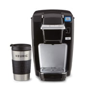 Keurig® 12oz Stainless Steel Insulated Coffee Travel Mug, Fits Under Any Keurig® K-Cup Pod Coffee Maker (including K-15/K-Mini), Silver