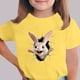 thumbnail image 2 of Manga Corta Crop Top Niños Pascua Impresa Cuello Redondo Casual Tee Unisex Chicos Niñas, Chicos Camisa de Manga Corta, 2 of 5