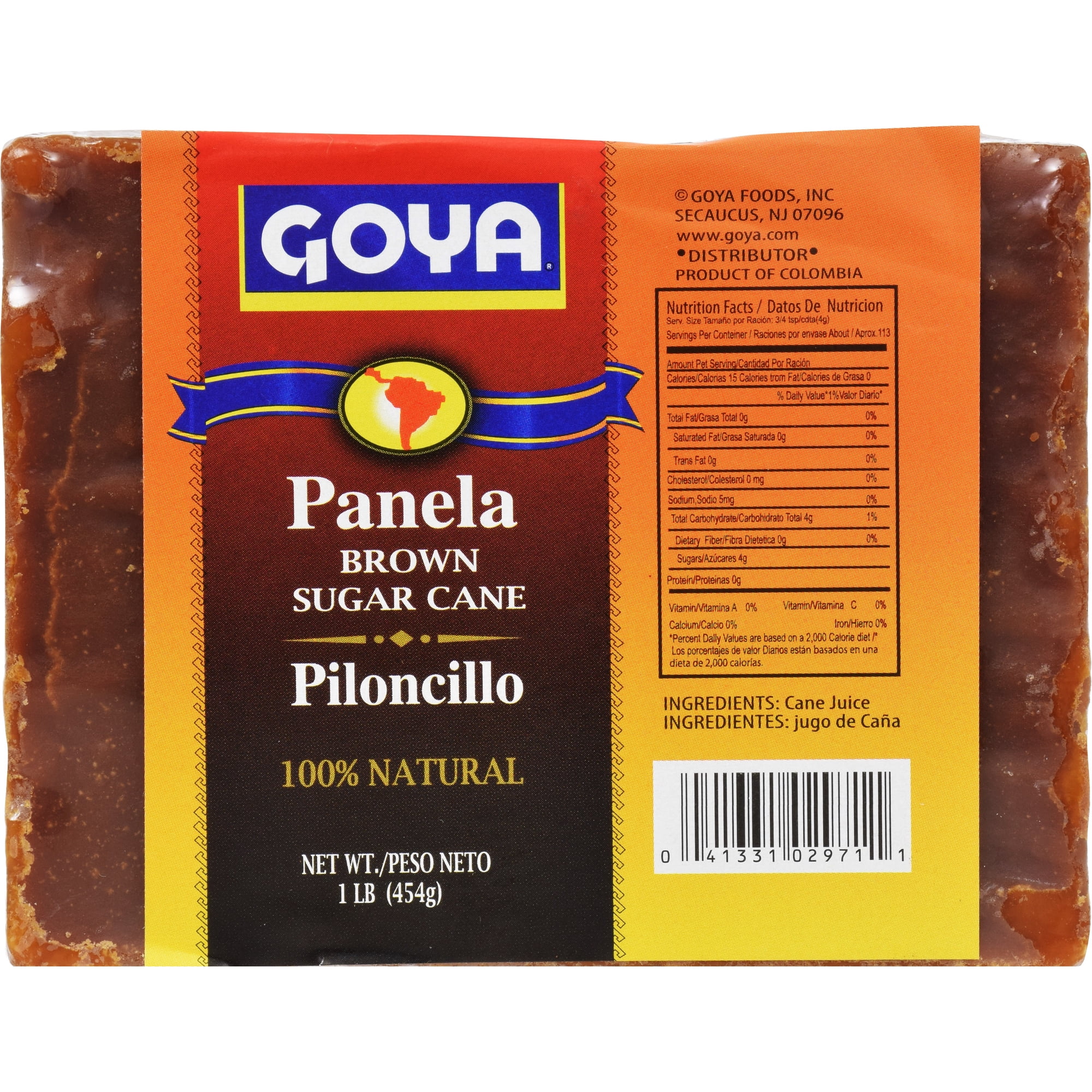 Goya Panela Cuadrada Unrefined Cane Sugar, 16 oz