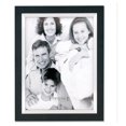 thumbnail image 1 of Black Wood 4x6 with Silver Metal Inner Bezel Picture Frame, 1 of 1